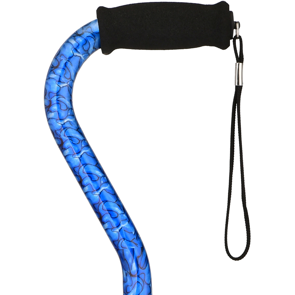 HD OFFSET CANE BLUE WAVES